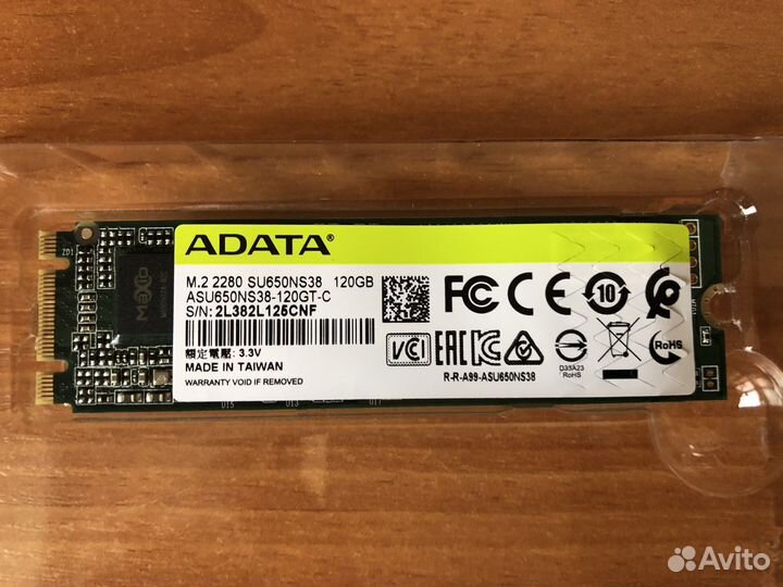 Adata ssd m2 SU650 120 gb