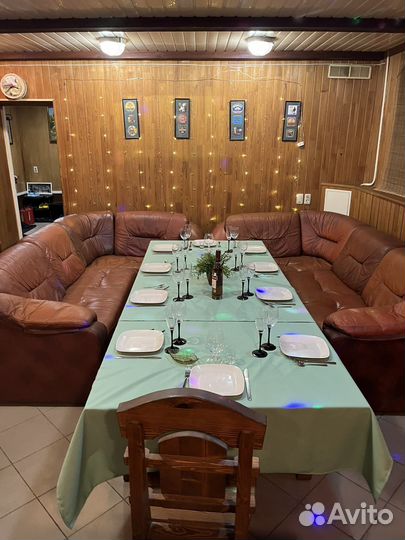 Баня сауна с бассейном