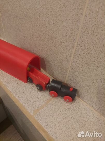 Деревянная железнвя дорога IKEA