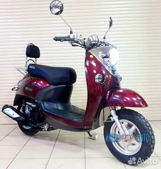 Скутер Vento Retro 150 (49) см3 цвет вишнёвый