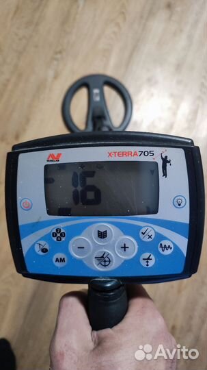 Металлоискатель minelab x terra 705 бу