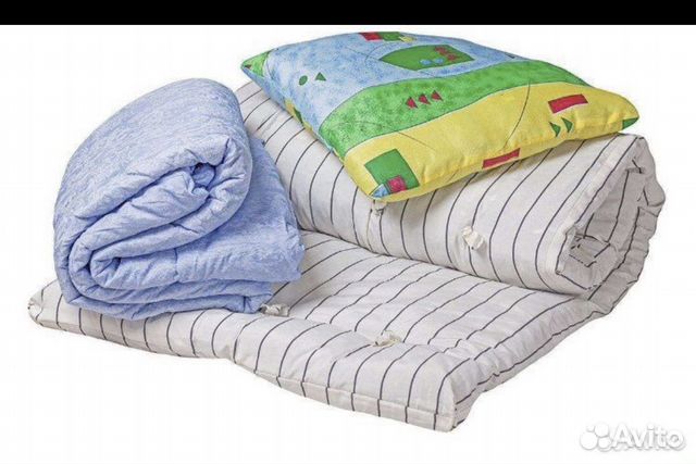 Спальный комплект матрас+одеяло+подушка