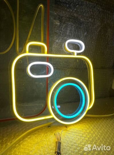 Вывеска из неона