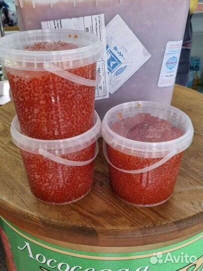 Красная икра горбуши