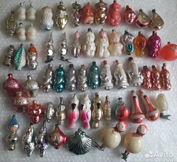 Елочные игрушки СССР