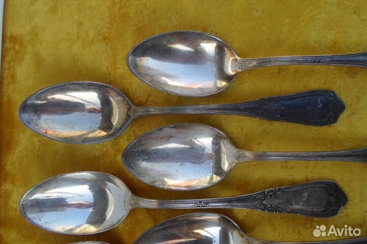 Ложки столовые мельхиор СССР
