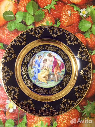 Настенная тарелка времён СССР