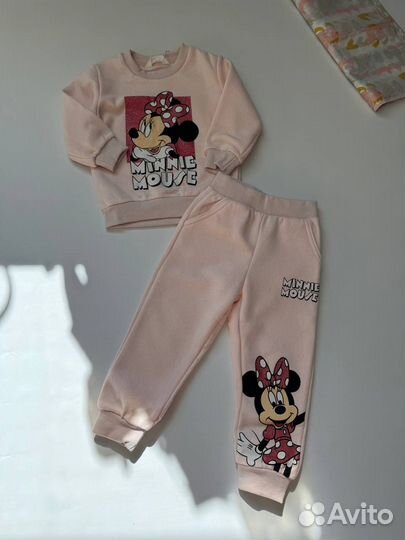 Спортивный костюм на флисе для девочки