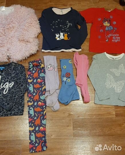 Вещи пакетом на девочку 104