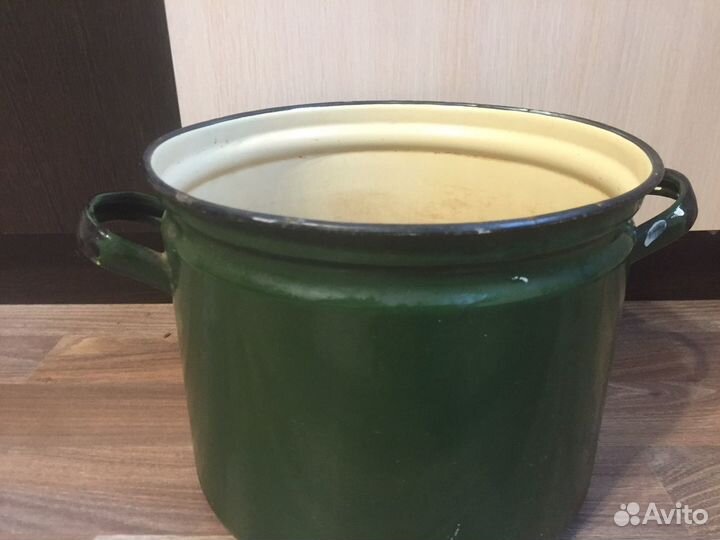 Эмалированный таз 9 литров