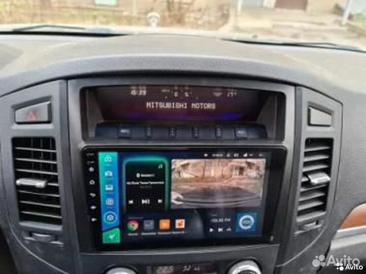 Mitsubishi Pajero 4 Android магнитола IPS DSP