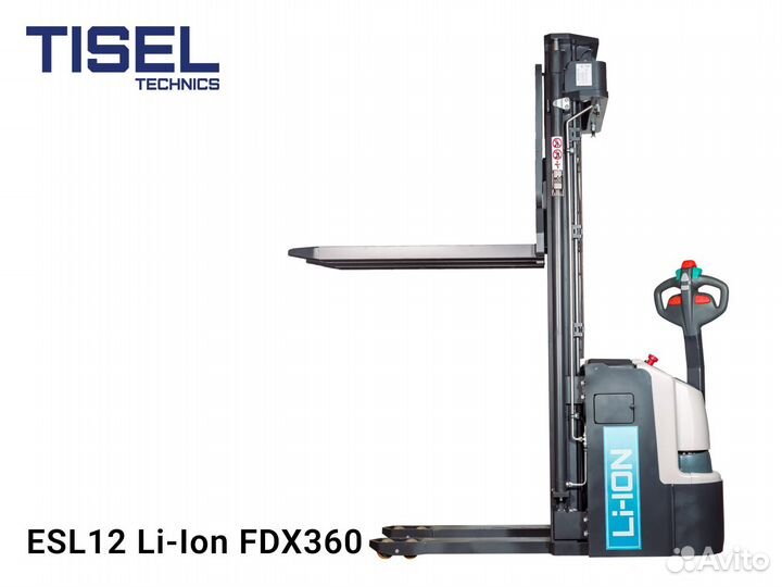 Штабелер самоходный Tisel ESL12 Li-Ion FDX360