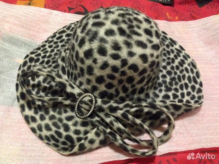 Шляпа леопард Италия р.58 дежак