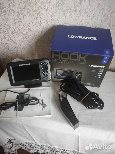 Эхолот lowrance hook reveal 5 83/200 HDI