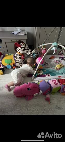 Развивающий коврик tiny love принцесса