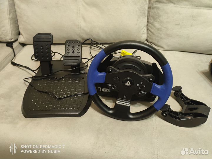 Игровой руль thrustmaster t150