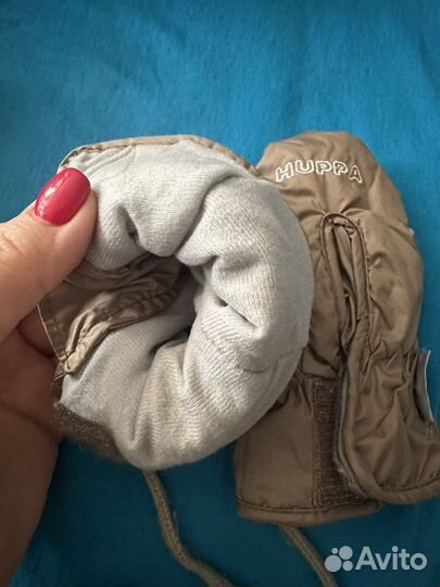 Варежки краги huppa