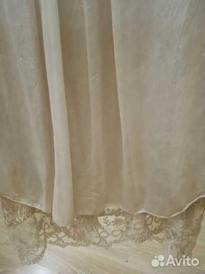 Туника из шифона и кружево