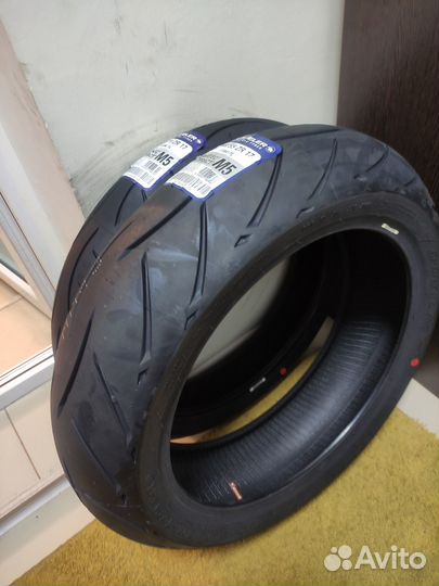 Мотошины 180 55 17 спорт-турист комплект