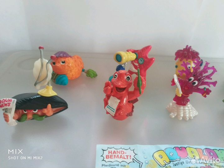 Морские обитатели kinder