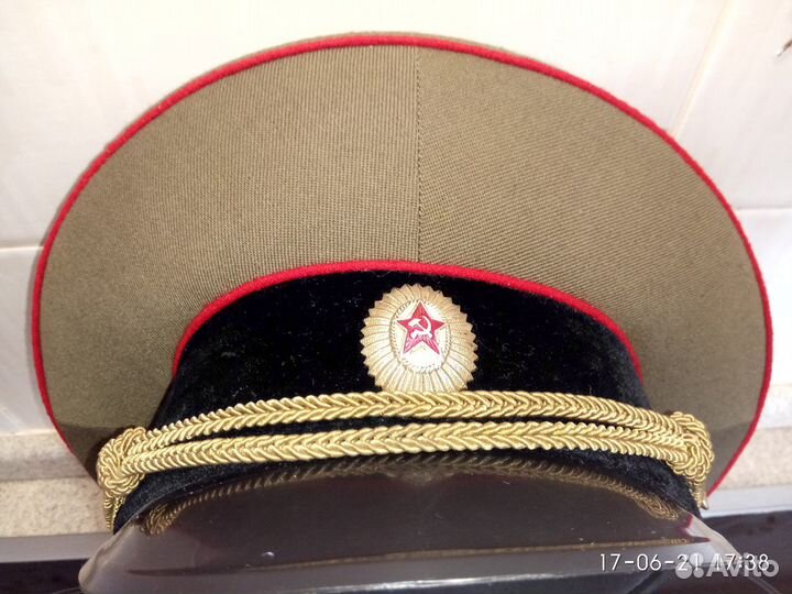 Фуражка офицера СССР, 55-56 размер