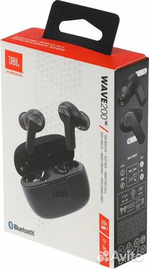 Наушники TWS JBL Vibe 200TWS синие