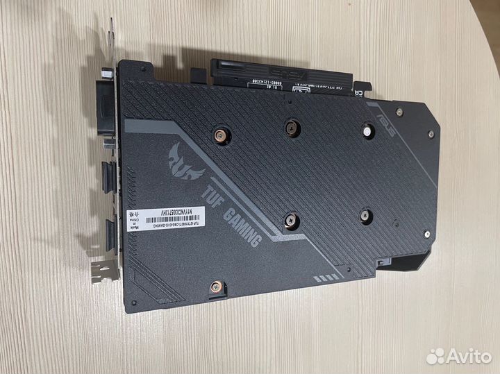 Видеокарта Asus Tuf gaming geforce gtx 1660Ti 6gb