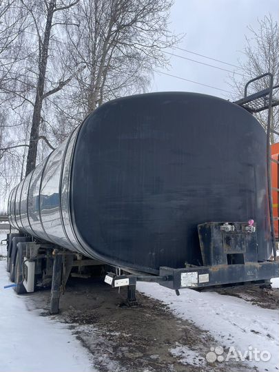 Полуприцеп бортовой Schwarzmuller трехосный бортовой с платформой, 2000