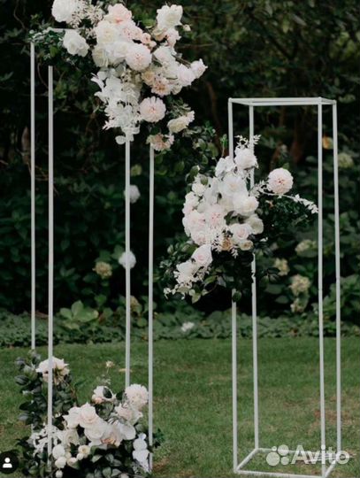 Колонны арка фотозона свадьба
