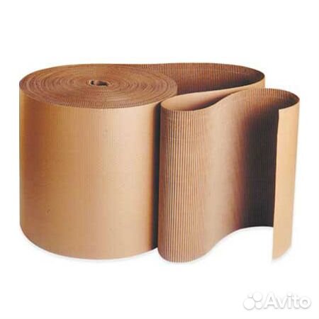 Гофрокартон 105см двухслойный в рулоне, от 1 метра