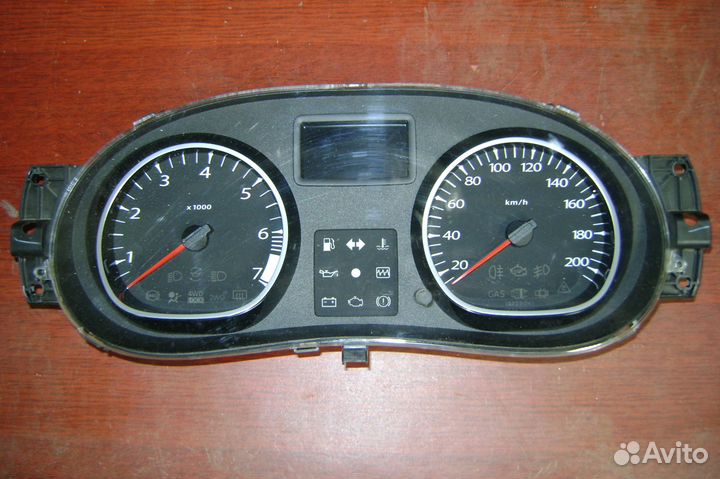 Renault Duster Панель приборов