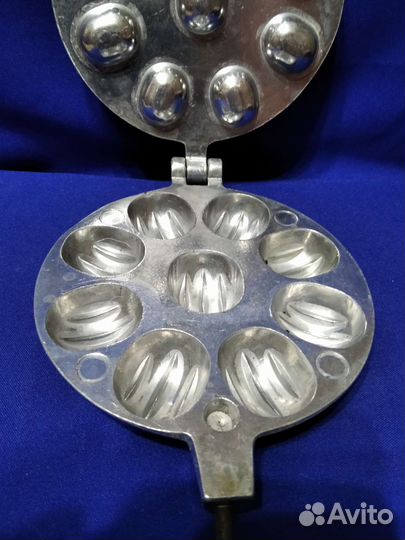 Форма для выпечки печенья орешница СССР винтаж