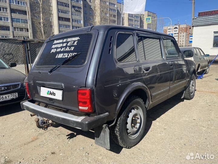 LADA 4x4 (Нива) 1.7 МТ, 2016, 80 447 км