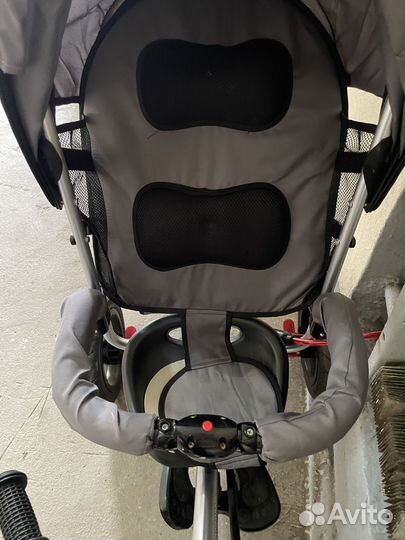 Велосипед коляска с ручкой