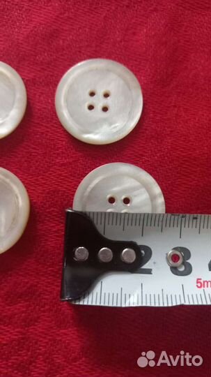 Перламутровые пуговицы винтаж