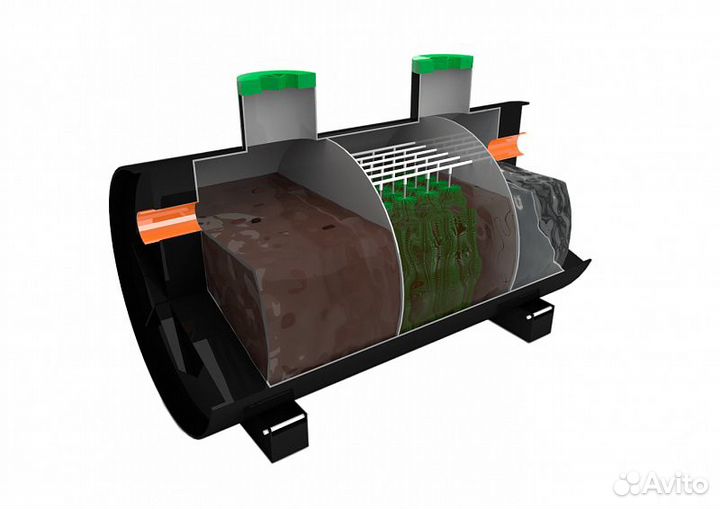 Септик для дачи. Серия «Старт»-Доставка/Монтаж