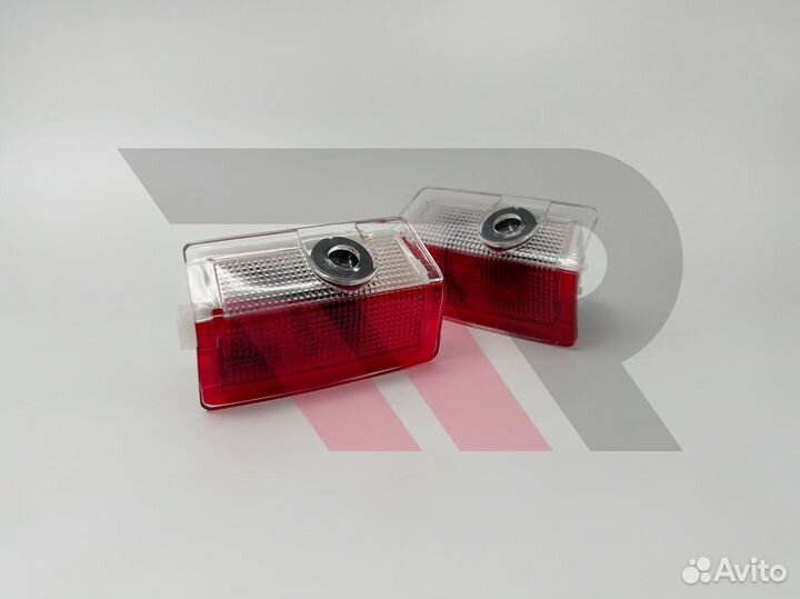 Проекция Mercedes-Benz на двери AMG