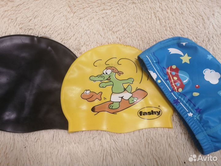 Шапочки для плавания fashy, nabaiji