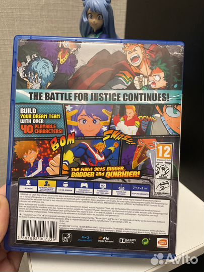 Игры ps4, My hero:One's justes2