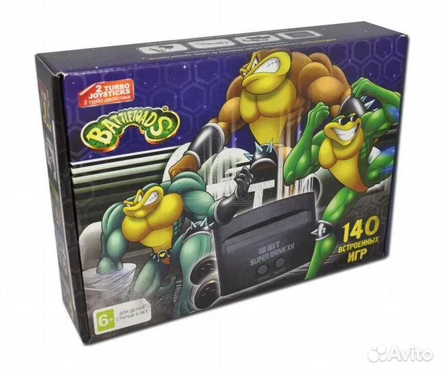 Sega super drive battletoads 140в1