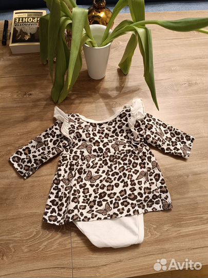 Платье боди для девочки 62 68