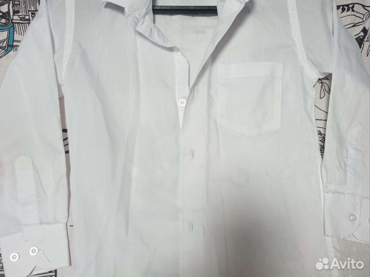 Рубашка белая
