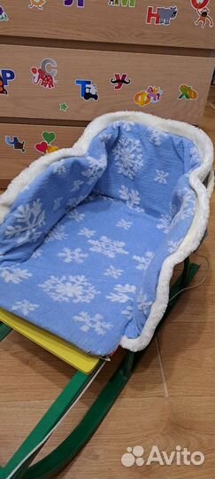 Санки со вкладышем