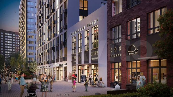 Квартира-студия, 22,9 м², 5/17 эт.