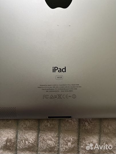 iPad 2, модель А1396