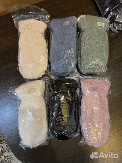 Варежки женские меховые