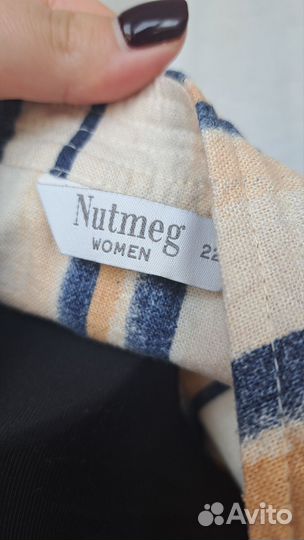 Платье льняное 56 Nutmeg