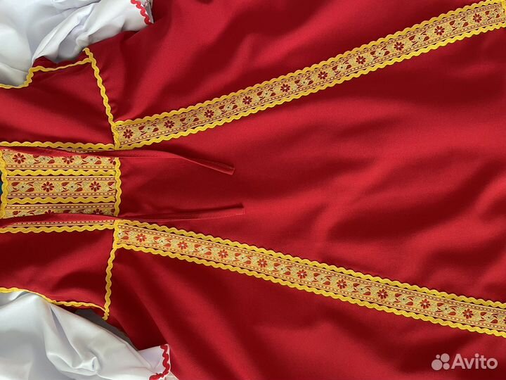 Русский народный костюм для девочек, размер от 122