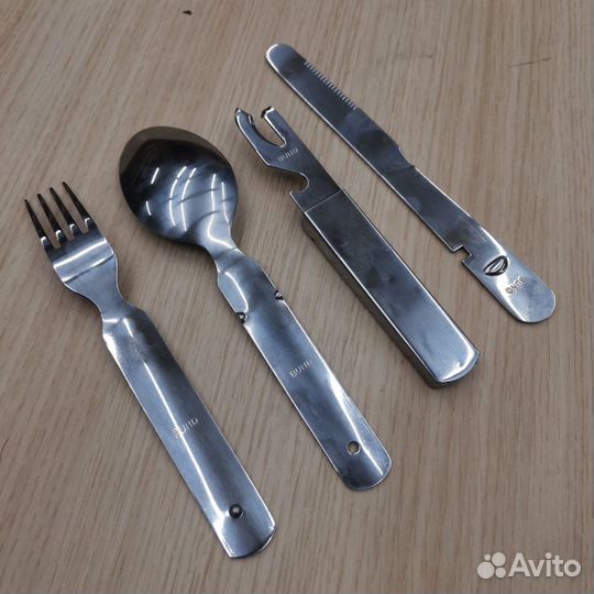 Столовый походный набор. BW. Новый