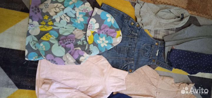 Большой пакет вещей для девочки 86